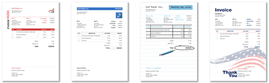 100 Professional Invoice Template Styles