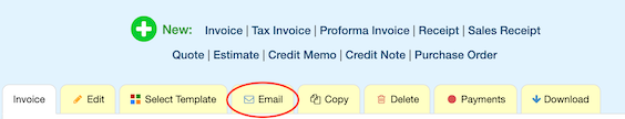 Email Tab Email Tab