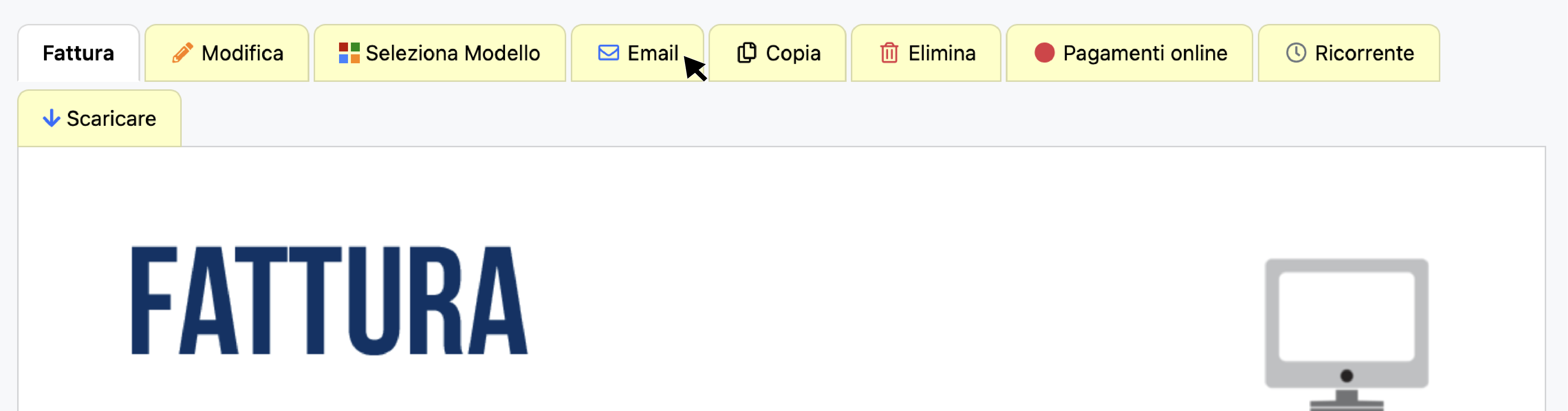 Scheda E-mail